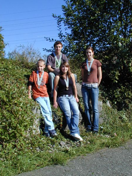 so strahlen Gewinner